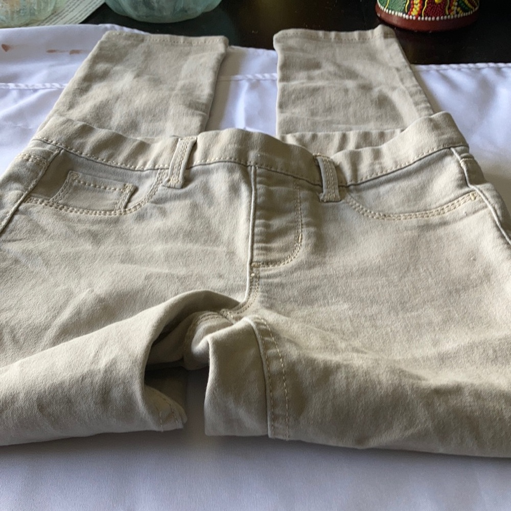 Khaki jeggings